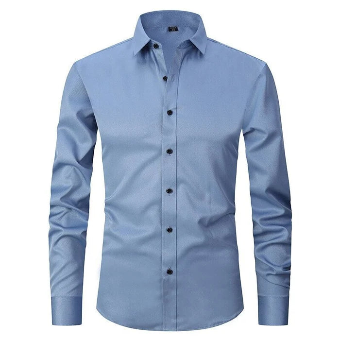 Halvard - Strykfri Slim Fit Skjorta