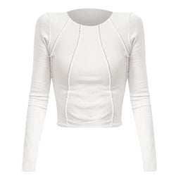 Charlotte - Elegant Långärmad Topp