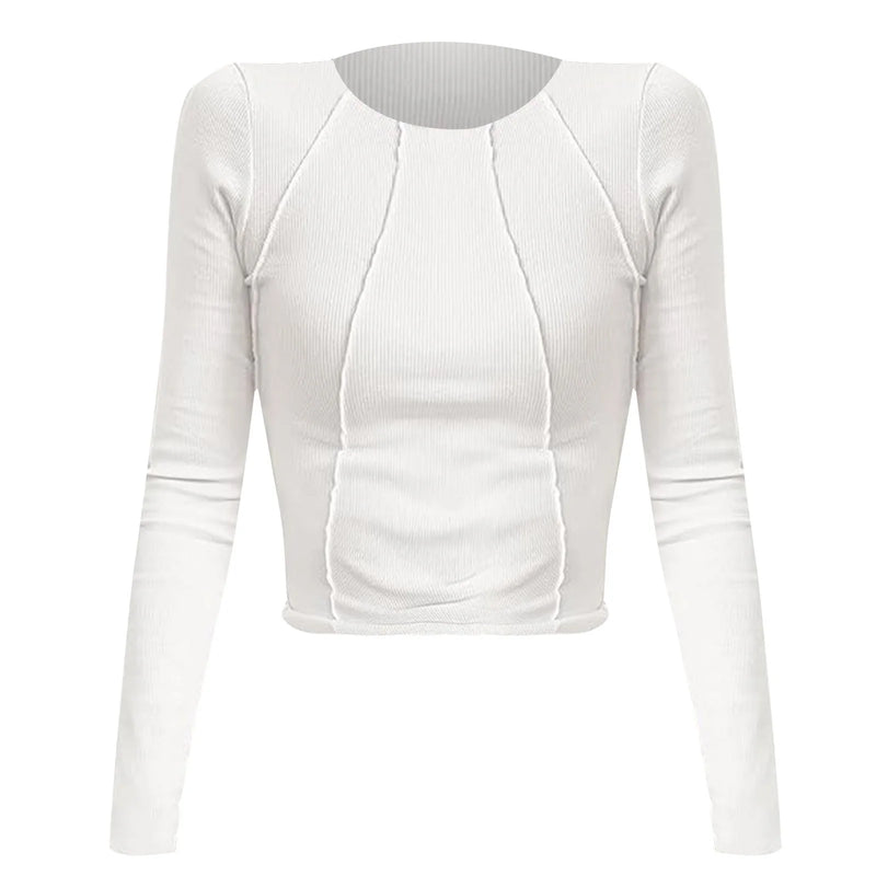Charlotte - Elegant Långärmad Topp