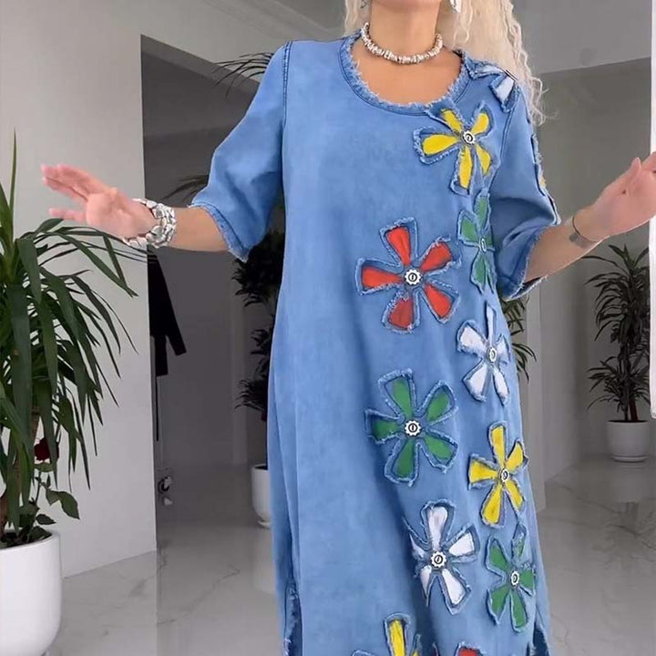 Blomluftklänning