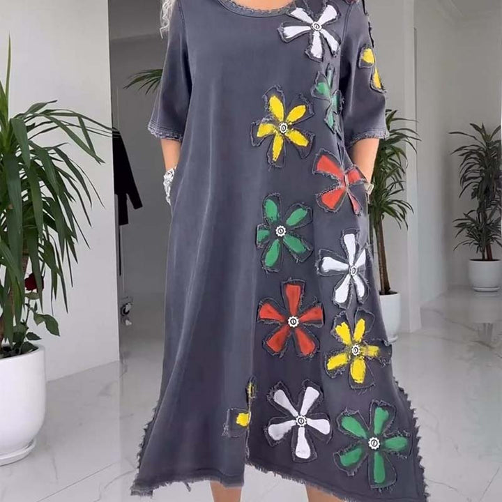 Blomluftklänning