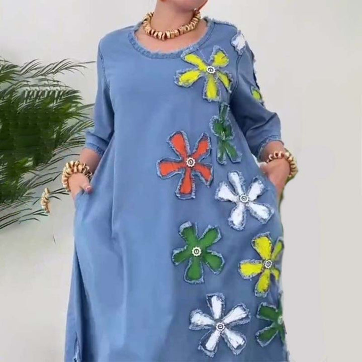 Blomluftklänning