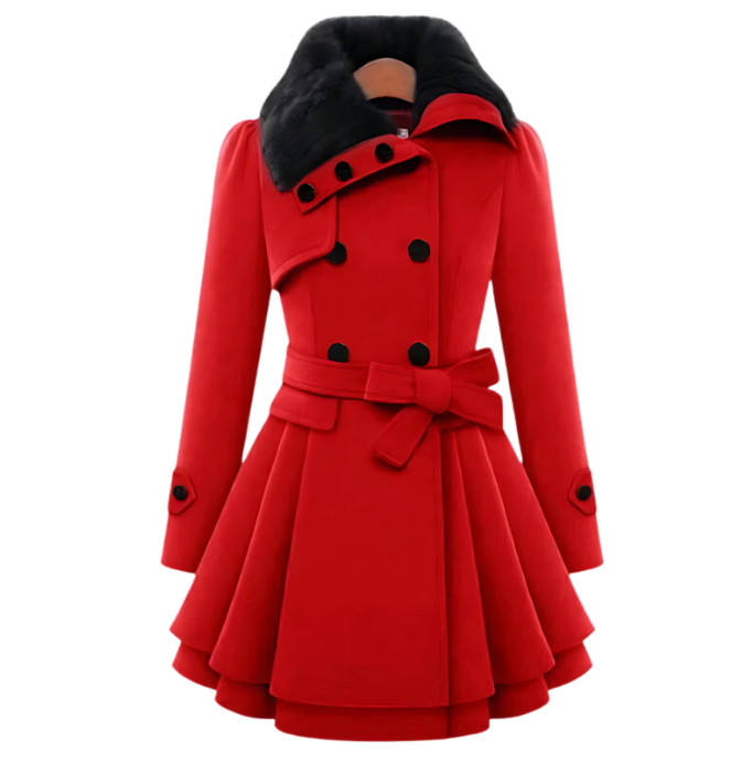 Annalise - Mysig Lyxig Trenchcoat