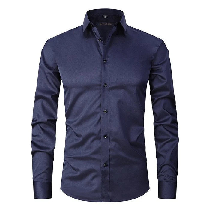Halvard - Strykfri Slim Fit Skjorta