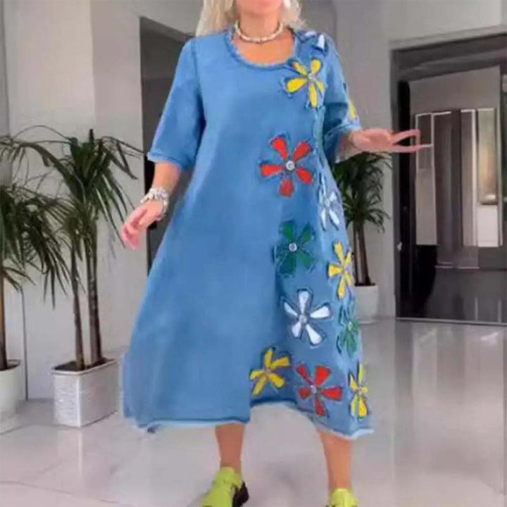 Blomluftklänning