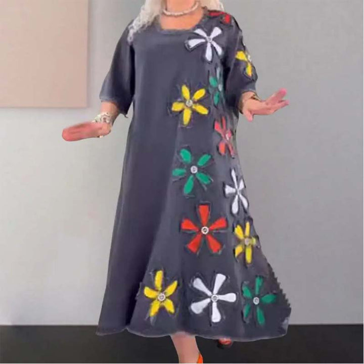 Blomluftklänning