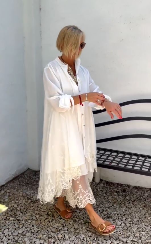 Klänning Aria + Cardigan som GÅVA 🎁 | Elegant Spetsset