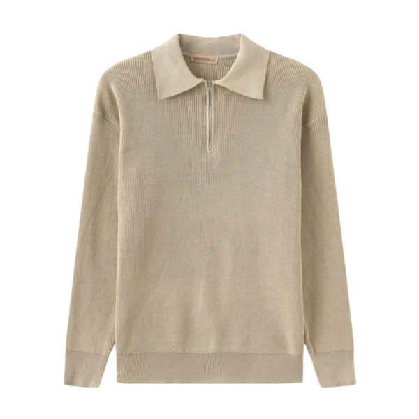 Essential Halv Zip Tröja - Stilren och Funktionell Design