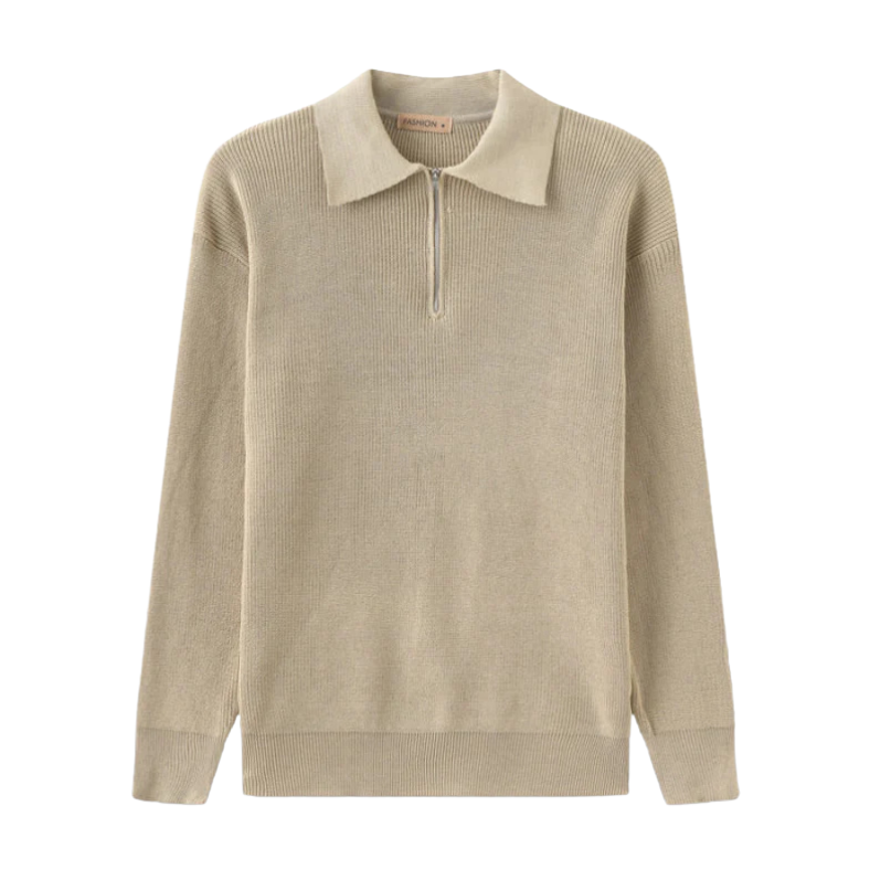 Essential Halv Zip Tröja - Stilren och Funktionell Design