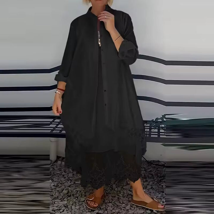 Klänning Aria + Cardigan som GÅVA 🎁 | Elegant Spetsset