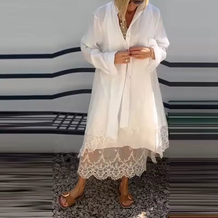 Klänning Aria + Cardigan som GÅVA 🎁 | Elegant Spetsset