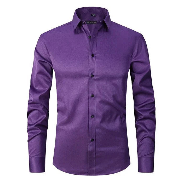 Halvard - Strykfri Slim Fit Skjorta